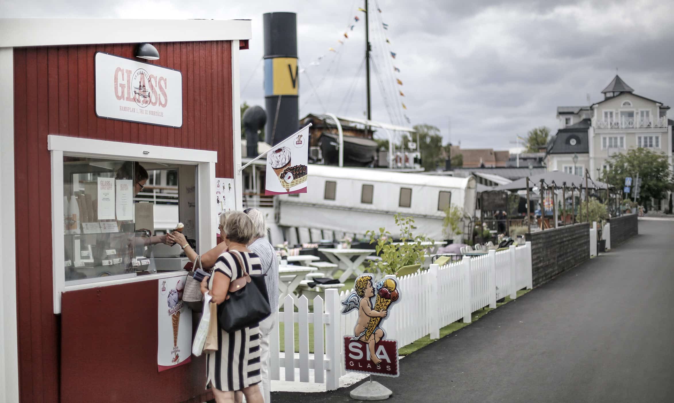 s/s Norrtelje – kajbarbq, Grafstad Designbyrå