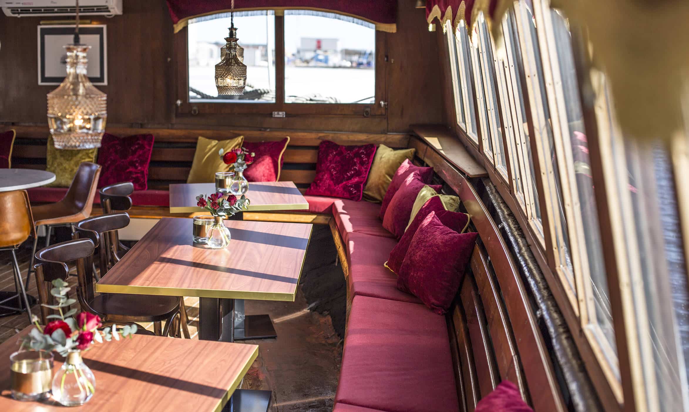 s/s Norrtelje – matsalen, Grafstad Designbyrå