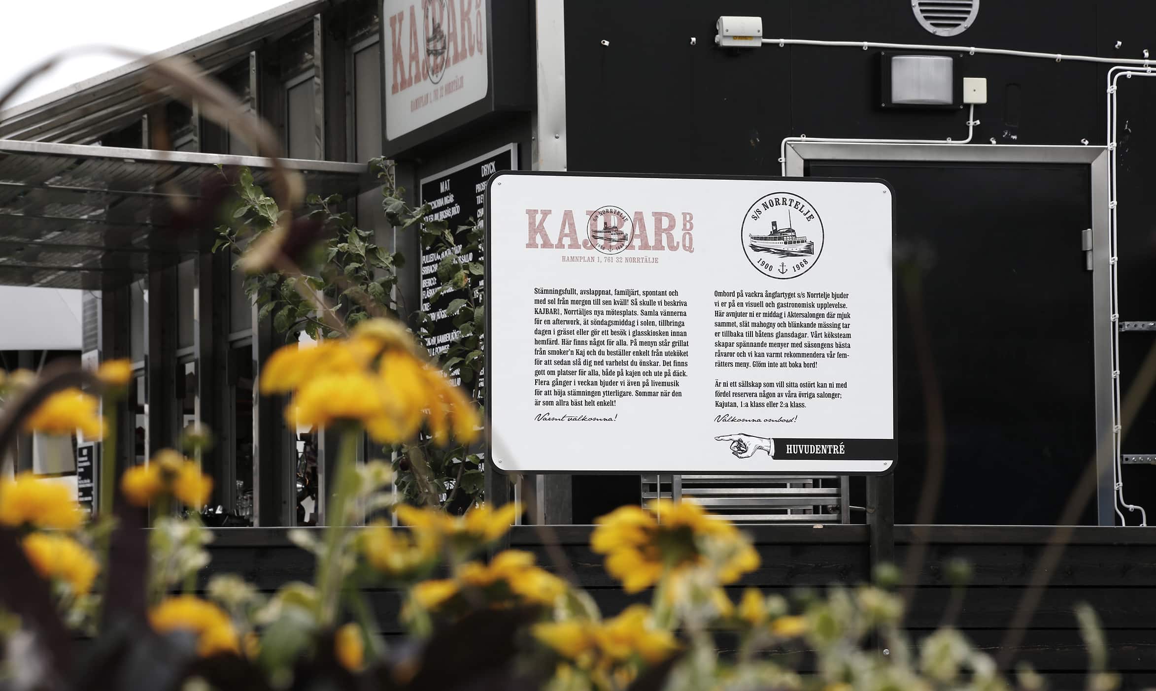 s/s Norrtelje – gatupratare, Grafstad Designbyrå