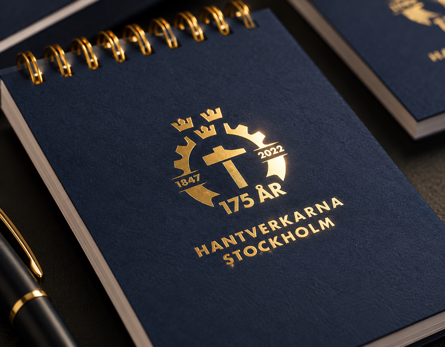 Hantverkarna Stockholm – anteckningsblock, Grafstad Designbyrå
