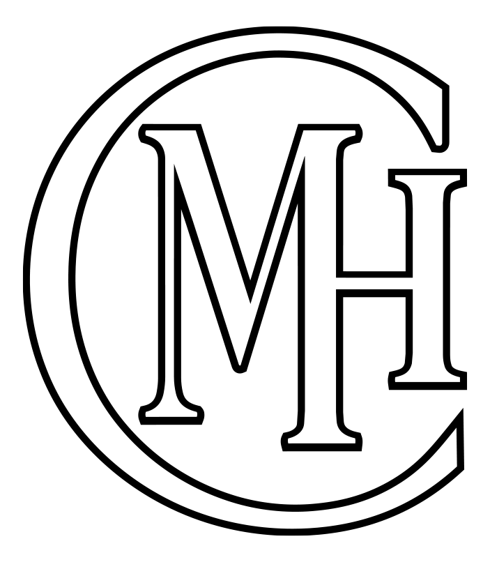 Carola Häggkvists monogram CMH – förädlat av Grafstad